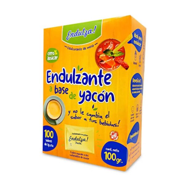 Endulzante de Yacón en Caja