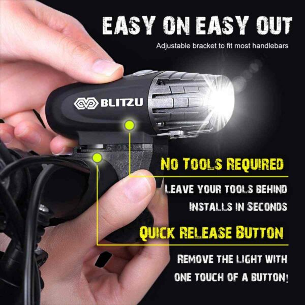 Luces para bicicleta marca BLITZU - Imagen 4